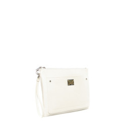 Clutch Moschino Love white